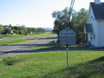 The McKay Home Marker. Click for full size. The McKay Home Marker image. Click for full size.