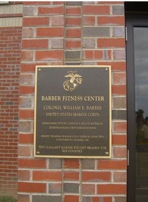 Barber Fitness Center Marker image. Click for full size.