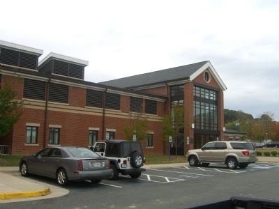 Barber Fitness Center and Marker image. Click for full size.