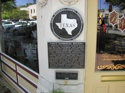 Early Commercial Building Marker. Click for full size. Early Commercial Building Marker image. Click for full size.