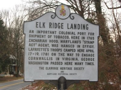 Elk Ridge Landing Marker. Click for full size. Elk Ridge Landing Marker image. Click for full size.