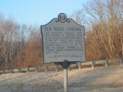 Elk Ridge Landing Marker image. Click for full size.