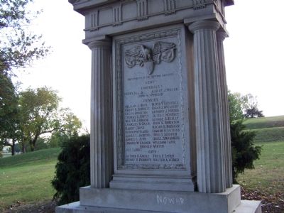 Back of Monument. Click for full size. Back of Monument image. Click for full size.