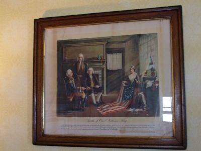 Photo of Painting on wall inside The Robert Morris Inn. Click for full size. Photo of Painting on wall inside The Robert Morris Inn image. Click for full size.