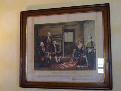 Photo of Painting on wall inside The Robert Morris Inn image. Click for full size.