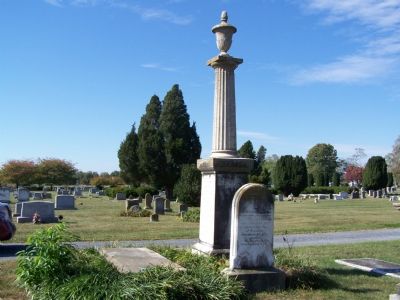 Tench Tilghman Monument. Click for full size. Tench Tilghman Monument image. Click for full size.