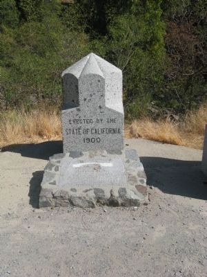 Center Obelisk and Marker. Click for full size. Center Obelisk and Marker image. Click for full size.