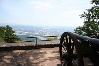 Confederate Forces – Battle of Lookout - Gun Battery image. Click for full size.