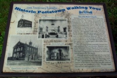 The Old Brick Church Marker. Click for full size. The Old Brick Church Marker image. Click for full size.