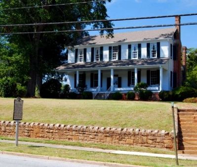 Watts-Todd-Dunklin House and Marker. Click for full size. Watts-Todd-Dunklin House and Marker image. Click for full size.