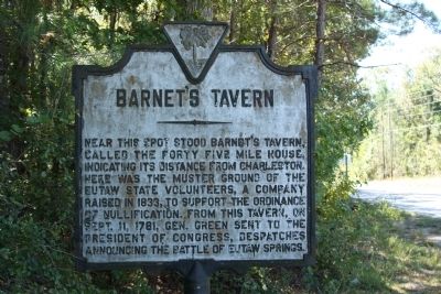 Barnet's Tavern Marker image. Click for full size.
