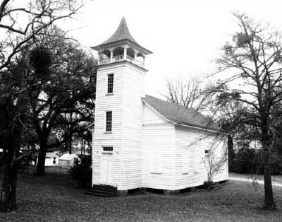 Pineville Chapel c. 1810. Click for full size. Pineville Chapel c. 1810 image. Click for full size.