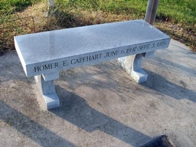 Bench at Marker image. Click for full size.