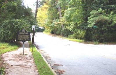 Geary’s Div. to Peachtree Creek Marker. Click for full size. Geary’s Div. to Peachtree Creek Marker image. Click for full size.