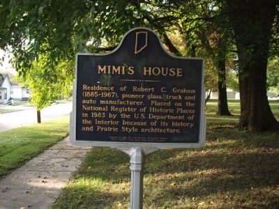 Looking South - - Mimi's House Marker. Click for full size. Looking South - - Mimi's House Marker image. Click for full size.