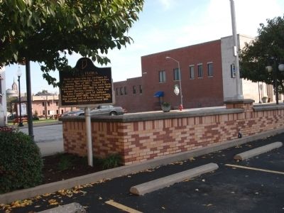 From Parking Lot - - Fort Flora Marker. Click for full size. From Parking Lot - - Fort Flora Marker image. Click for full size.
