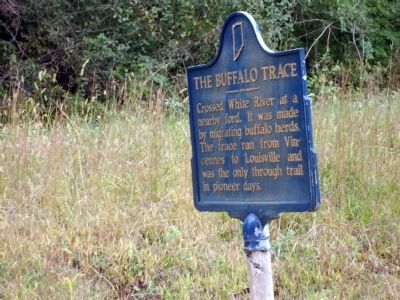 Looking South East - - The Buffalo Trace Marker image. Click for full size.