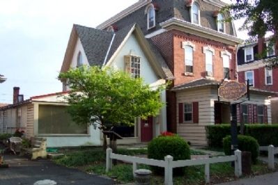 Pottstown Historical Society and Marker. Click for full size. Pottstown Historical Society and Marker image. Click for full size.