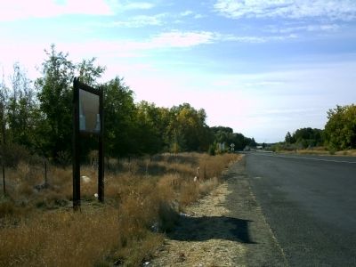 11,000 Years of Indian Occupation Marker Along Hwy 95 image. Click for full size.