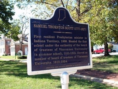 Samuel Thornton Scott ( 1777 - 1827 ) Marker. Click for full size. Samuel Thornton Scott ( 1777 - 1827 ) Marker image. Click for full size.