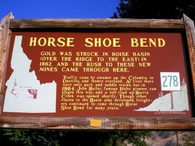 Horse Shoe Bend Marker image. Click for full size.