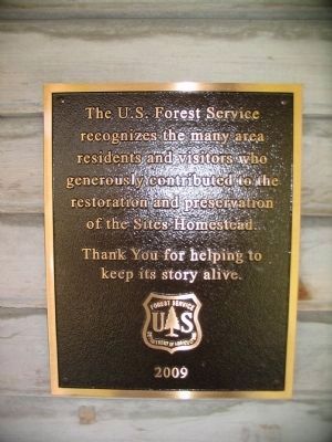 Plaque at the Entrance. Click for full size. Plaque at the Entrance image. Click for full size.