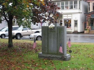 Chester Vietnam Conflict Monument. Click for full size. Chester Vietnam Conflict Monument image. Click for full size.