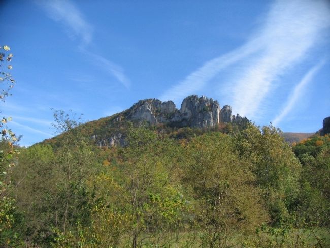 Seneca Rocks image. Click for full size.