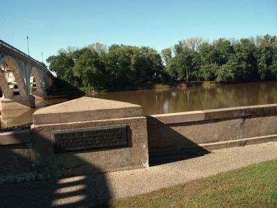 Wide View - - Site of Ferry Landing Marker. Click for full size. Wide View - - Site of Ferry Landing Marker image. Click for full size.