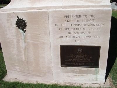 East End - - Abraham Lincoln & Family Moved to Illinois Marker. Click for full size. East End - - Abraham Lincoln & Family Moved to Illinois Marker image. Click for full size.