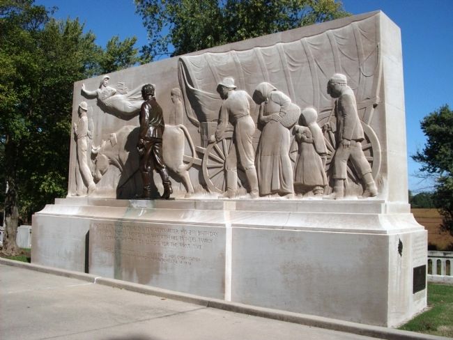 Full View - - Abraham Lincoln & Family Moved to Illinois Marker. Click for full size. Full View - - Abraham Lincoln & Family Moved to Illinois Marker image. Click for full size.