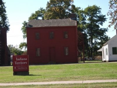 "Indiana Territory"  an Indiana Historic Site. image. Click for full size.