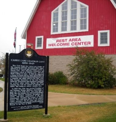 Historic Northern Iowa Marker Reverse. Click for full size. Historic Northern Iowa Marker Reverse image. Click for full size.