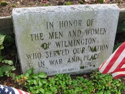 Wilmington Veterans Memorial. Click for full size. Wilmington Veterans Memorial image. Click for full size.