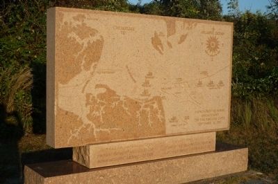Monument to the Second Battle of the Virginia Capes, Cape Henry National Memorial image. Click for full size.