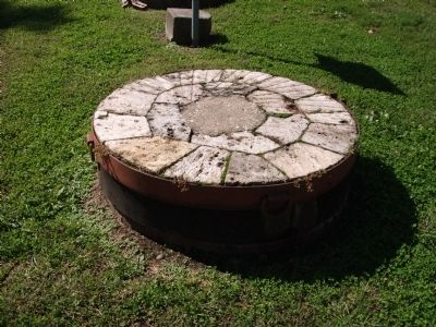 One - - Millstone from Emison Mills image. Click for full size.