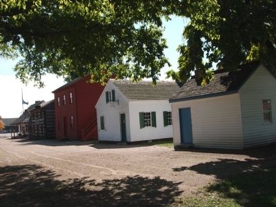 Indiana Territory  - Historic Site - Buildings image. Click for full size.