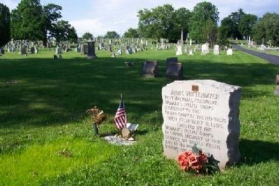 Annie Wittenmyer Marker. Click for full size. Annie Wittenmyer Marker image. Click for full size.