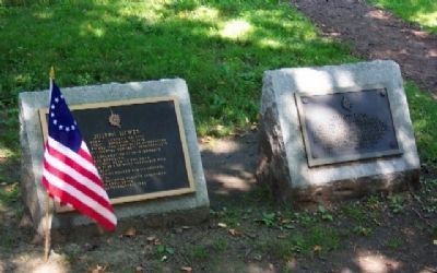 DAR Markers Commemorating Joseph Hewes and George Ross. Click for full size. DAR Markers Commemorating Joseph Hewes and George Ross image. Click for full size.