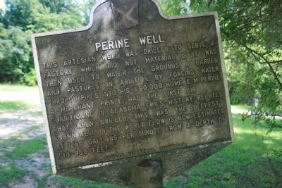 Perine Well Marker image. Click for full size.
