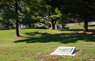 Wide View - - Site of House Occupied as Headquarters Marker. Click for full size. Wide View - - Site of House Occupied as Headquarters Marker image. Click for full size.