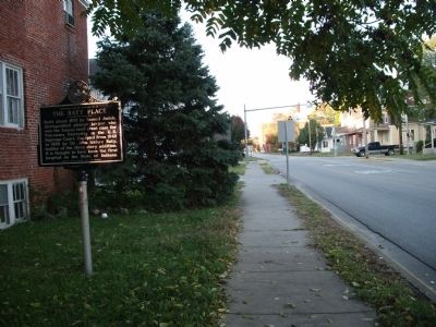 Looking South - - The Baty Place Marker image. Click for full size.