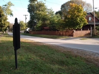 Looking North/East - - Kitchell Grist Mill Marker image. Click for full size.