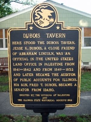 Dubois Tavern Marker image. Click for full size.
