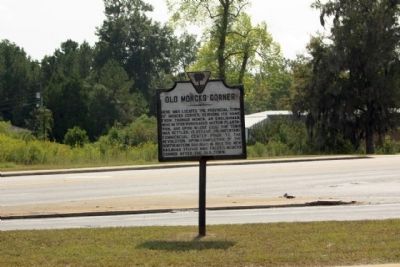 Old Moncks Corner Marker image. Click for full size.