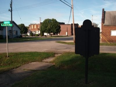 Looking South / West - - Houston - Dickson Store Marker. Click for full size. Looking South / West - - Houston - Dickson Store Marker image. Click for full size.