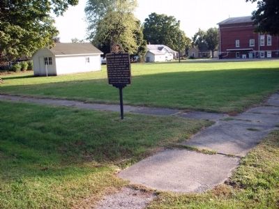 Looking North / East - - Houston - Dickson Store Marker. Click for full size. Looking North / East - - Houston - Dickson Store Marker image. Click for full size.
