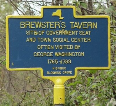 Brewster’s Tavern Marker image. Click for full size.