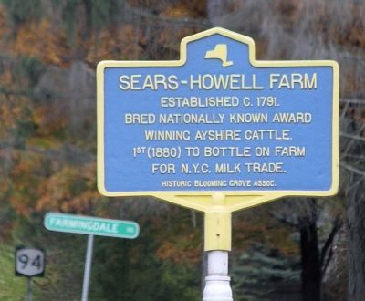 Sears-Howell Farm Marker image. Click for full size.