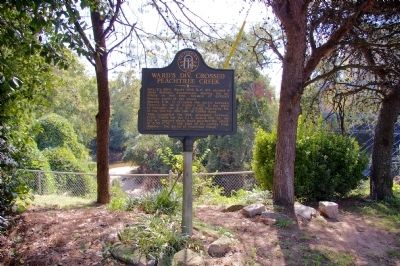 Ward's Div. Crossed Peachtree Creek Marker image. Click for full size.
